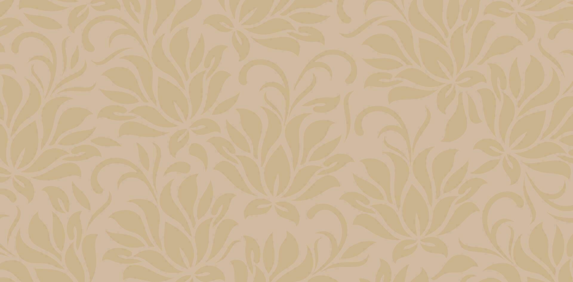 Vector illustration Seamless floral patterns flower peony Beige backgrounds for Fashionable textile, book covers, Digital interfaces, prints design templates material, wedding invitation, webs banners