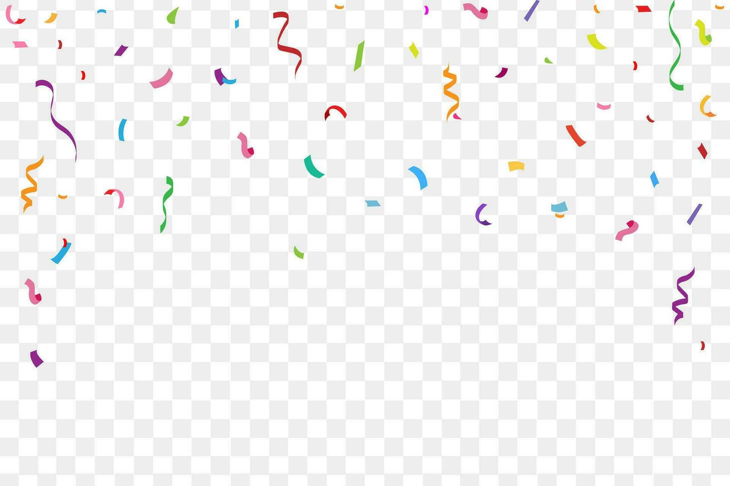 Colorful falling confetti. Vector illustration 29177461 Vector Art at