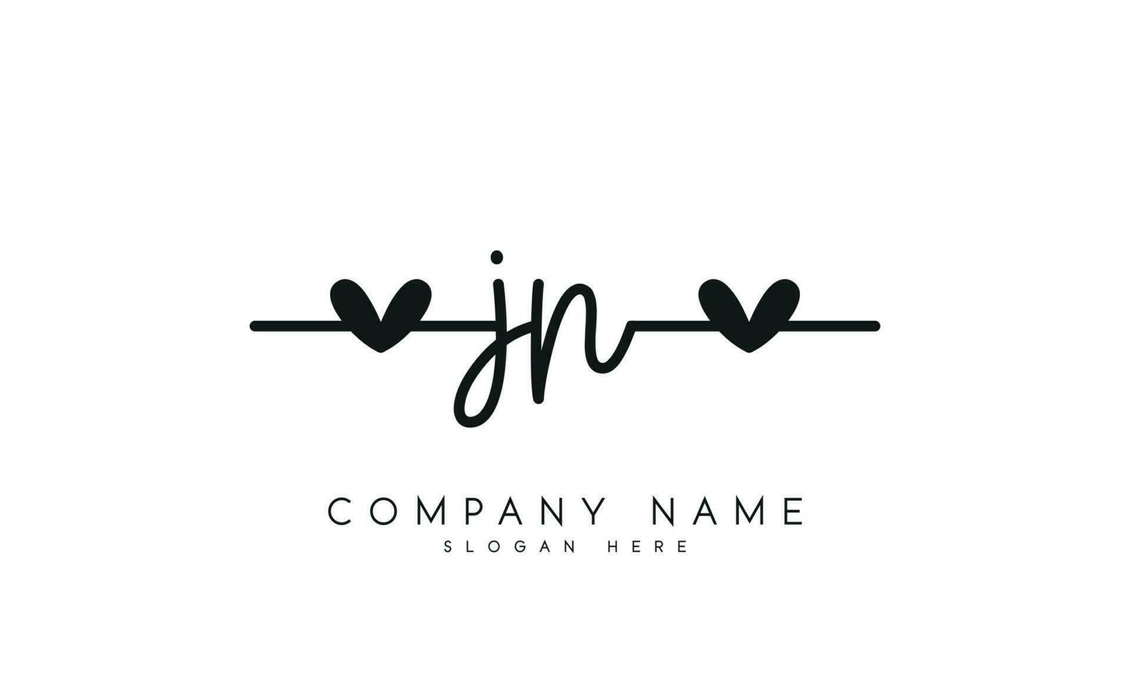 Handwriting JR logo design. JR logo design vector illustration on white background. free vector
