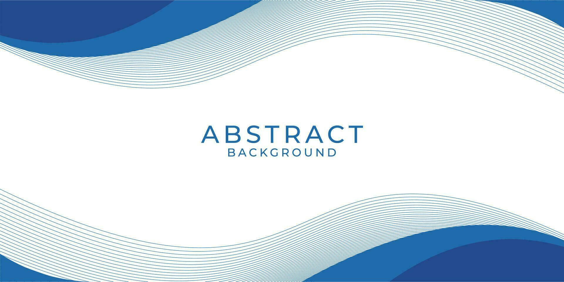 Abstract blue background template vector