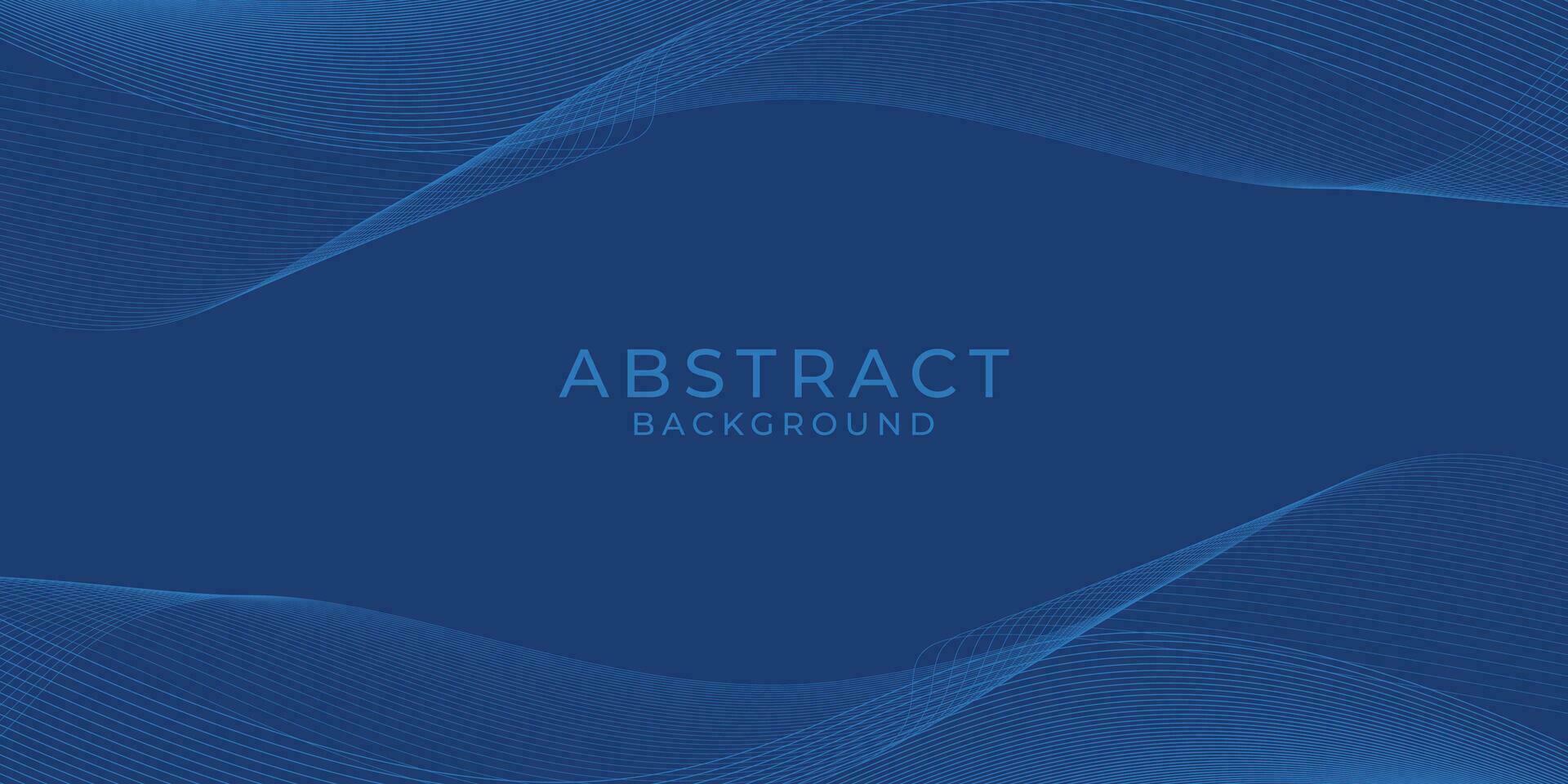 Abstract blue background template vector