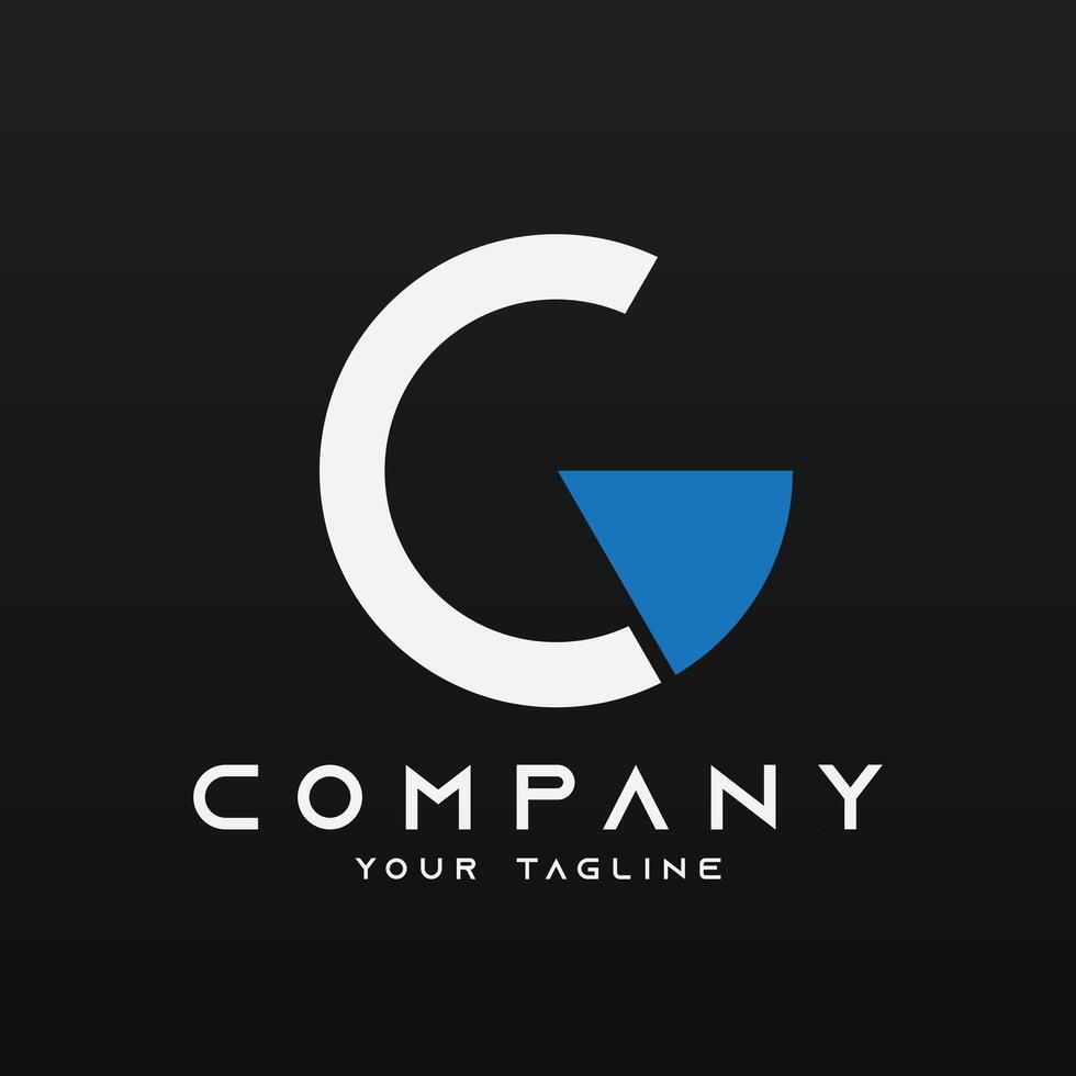 Alphabet logo illustration logo vector of letter G