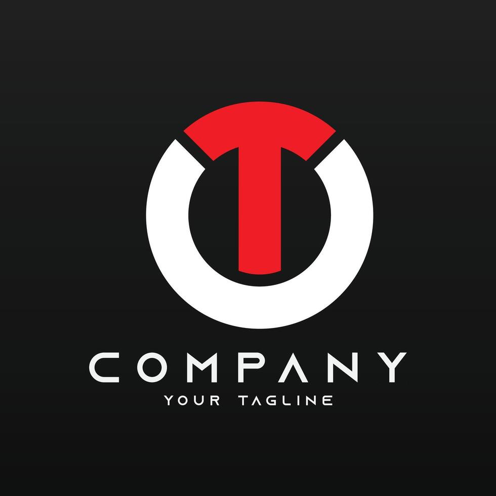 Alphabet logo illustration logo vector of letter T