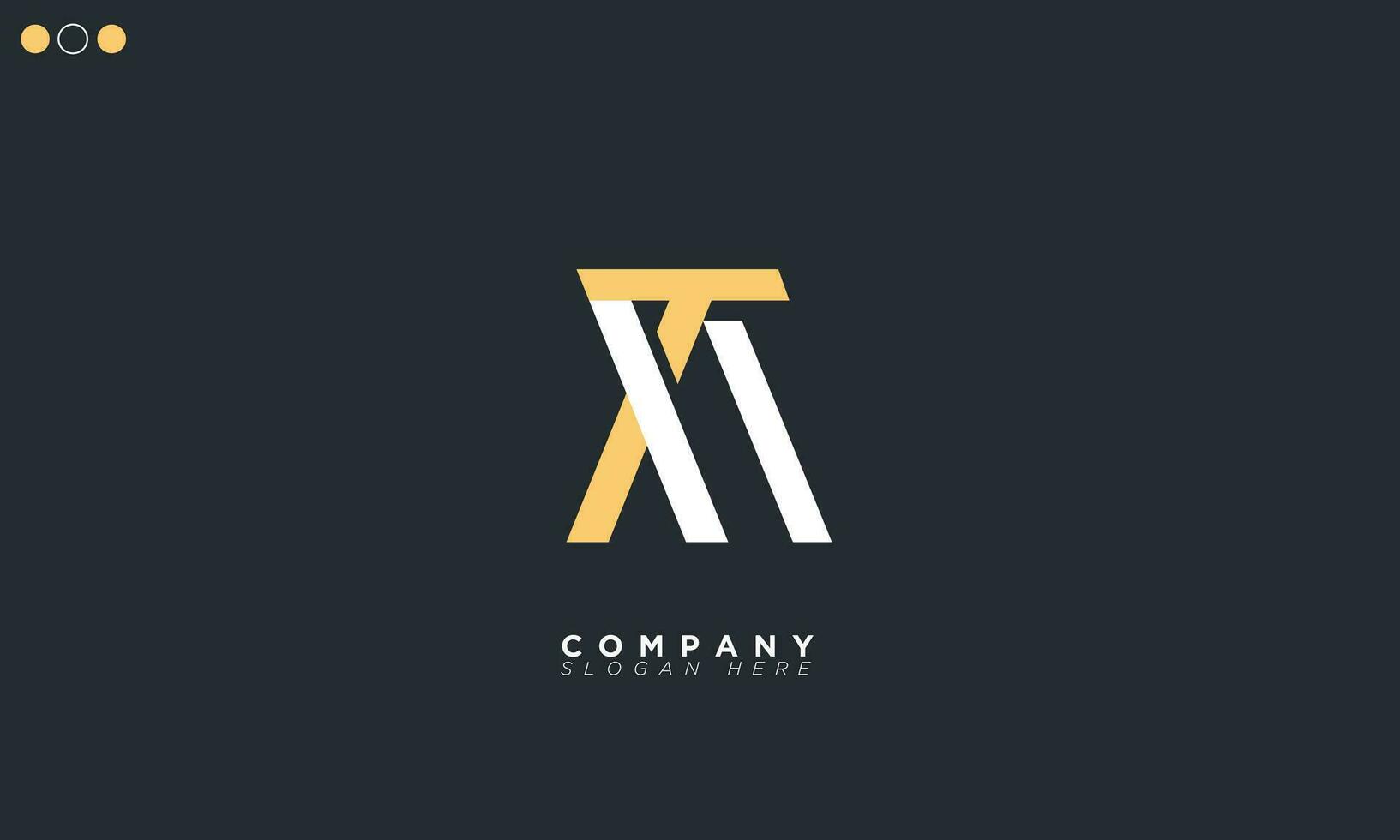 TH Alphabet letters Initials Monogram logo HT, T and H vector