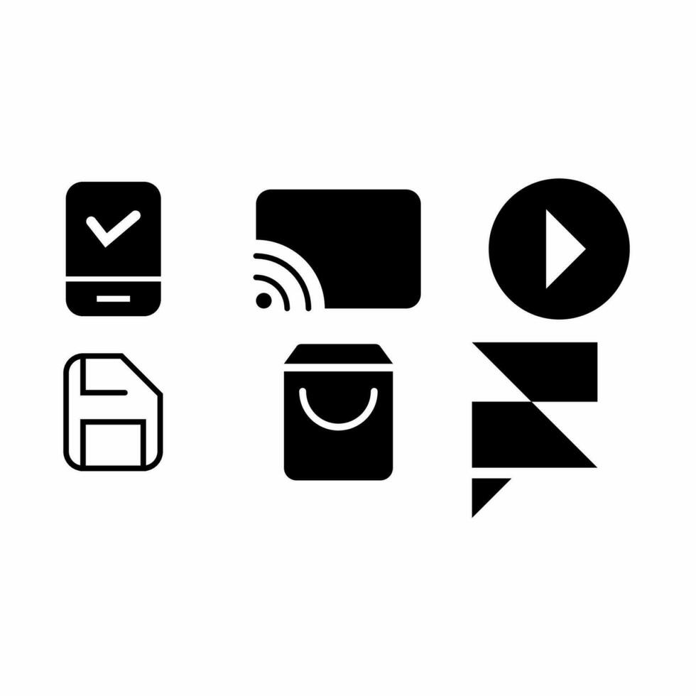 set icon collection vector website