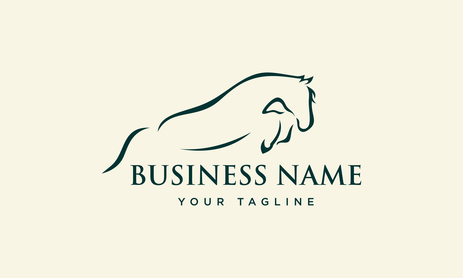 line art jumping horse logo 29180333 Vector Art at Vecteezy