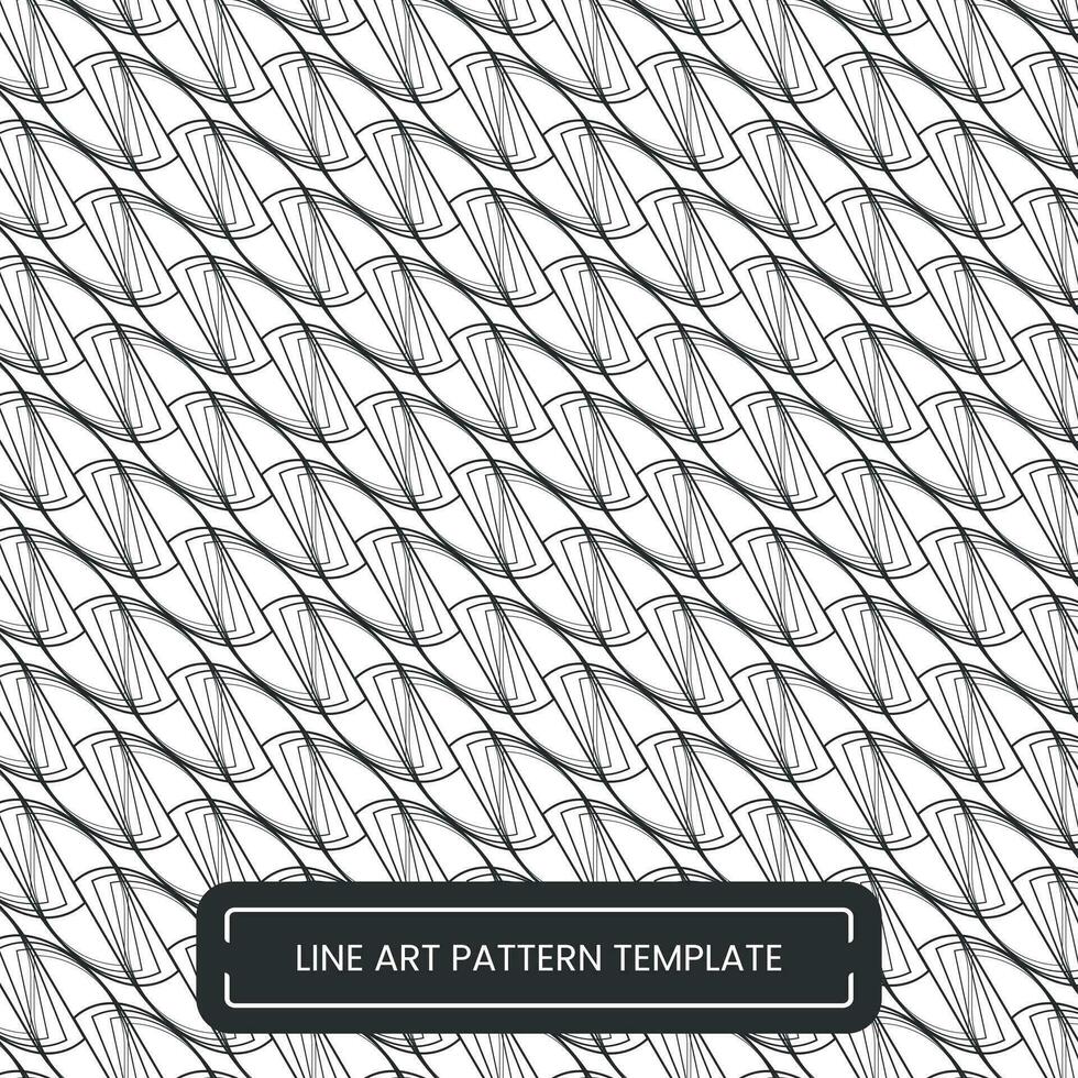Vector retro pattern style background striped line chainmail