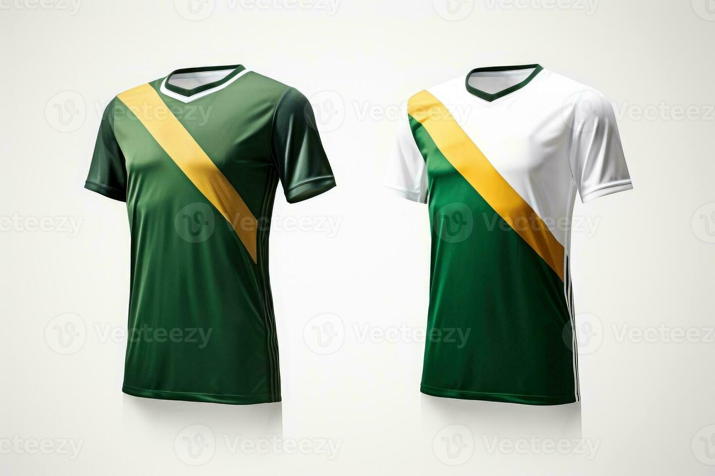 Bosquejo Deportes fútbol americano equipo uniformes multicolores camisa, generativo ai ilustración foto