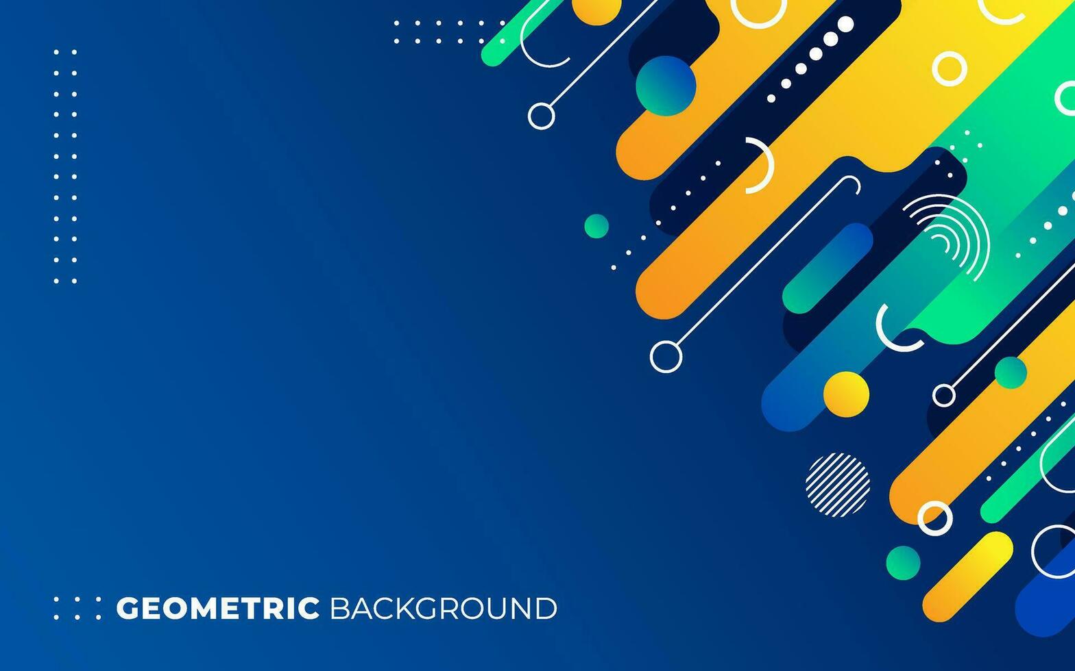 resumen moderno geométrico memphis antecedentes vector