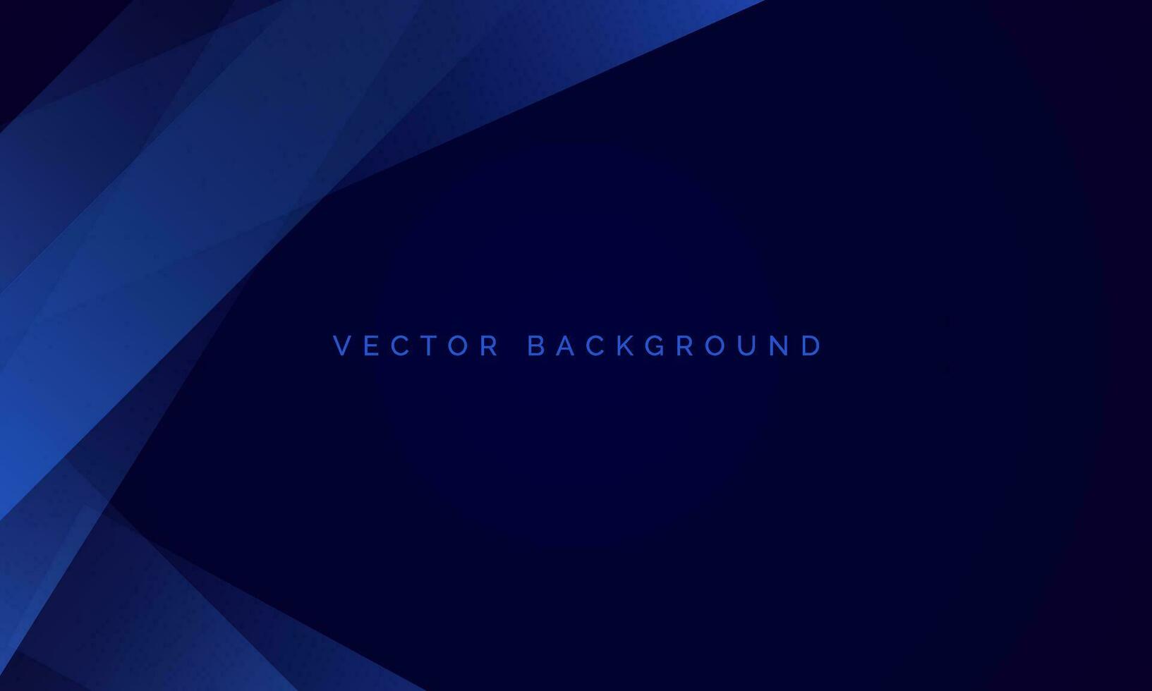 Blue gradient triangle modern overlapping business background vector