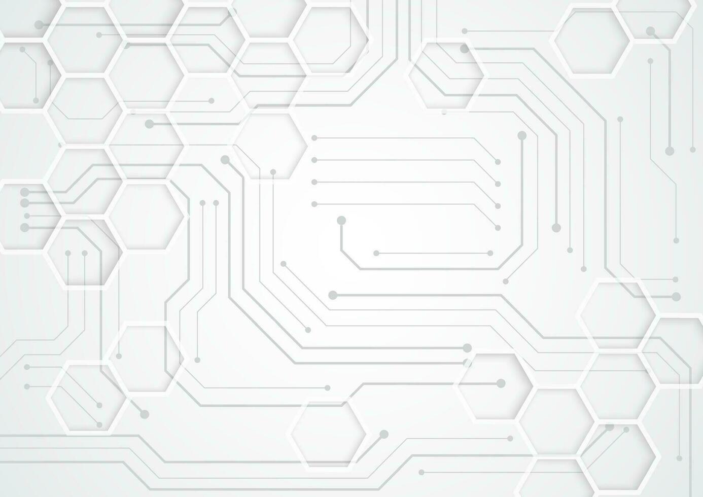 Circuit technology background with hi-tech digital vector