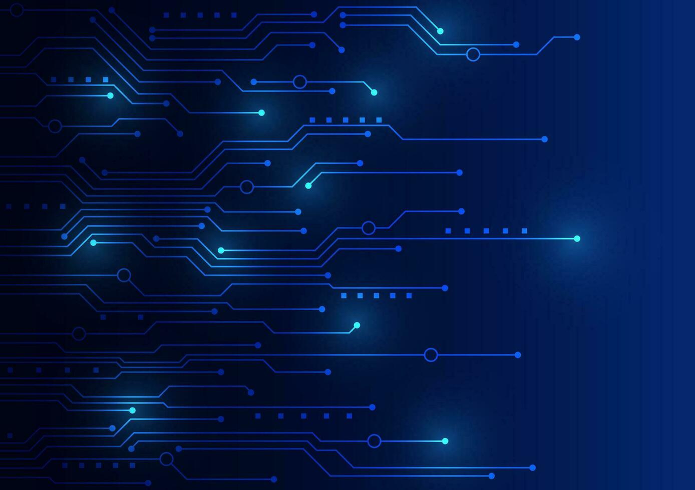 Circuit technology background with hi-tech digital vector