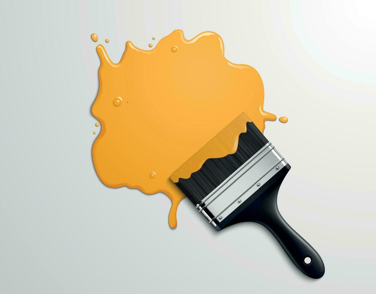Paint Realistic Illustration vector