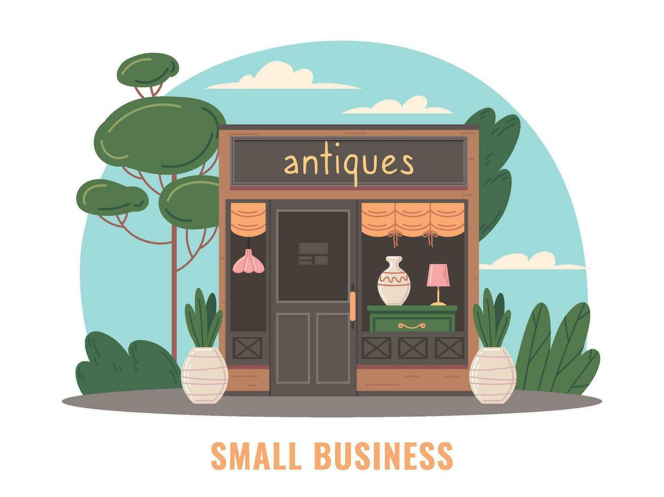 Small Business Concept vector