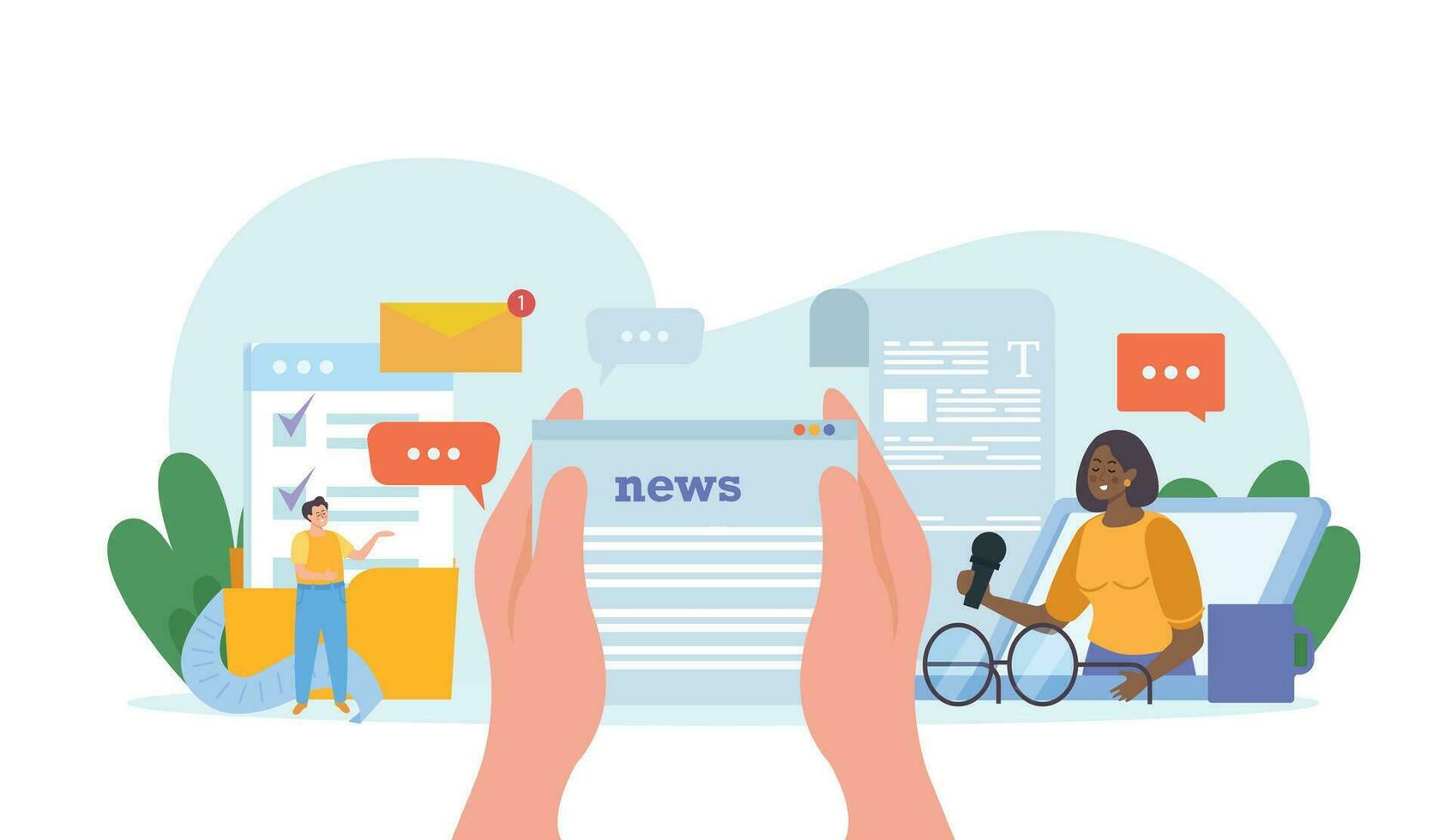 Online News Composition vector
