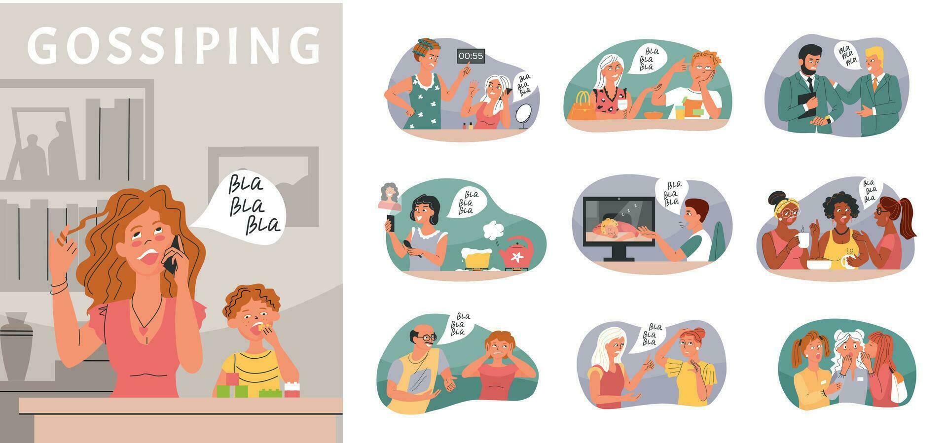 Bla Meme Composition vector