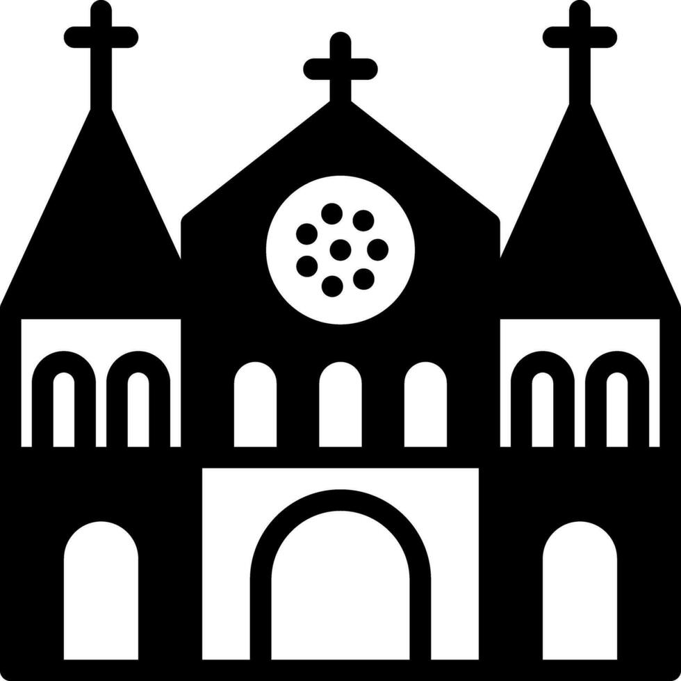solid icon for  notre vector