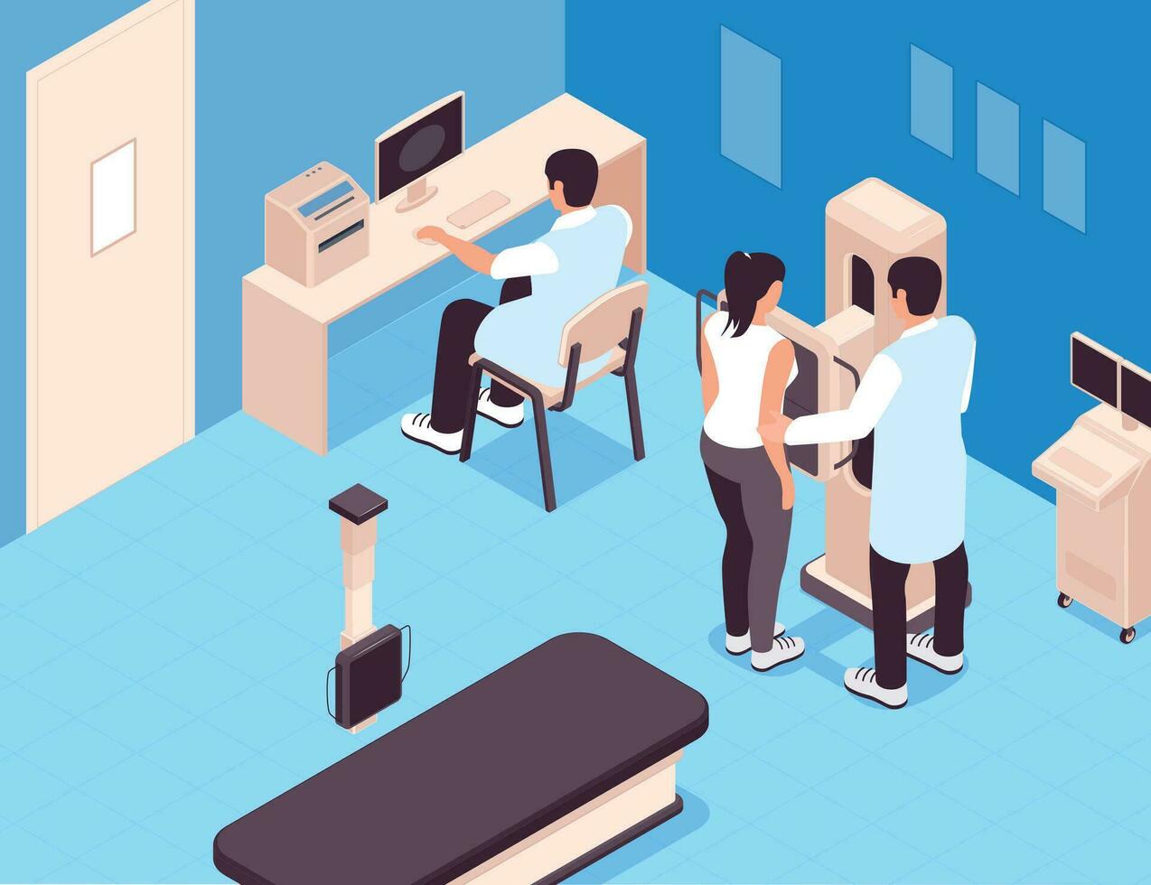 Medical Equipment Background vector