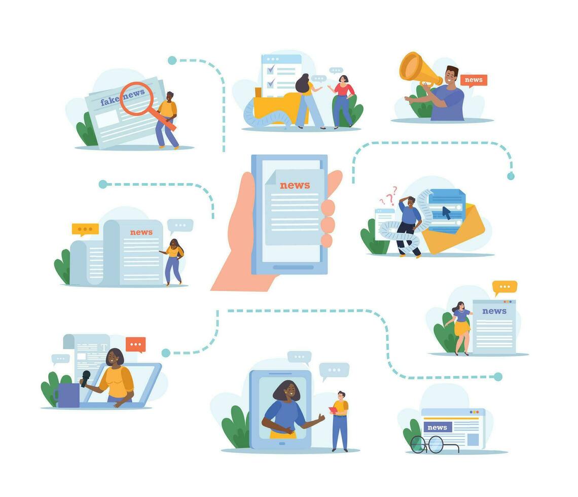 Online News Composition vector