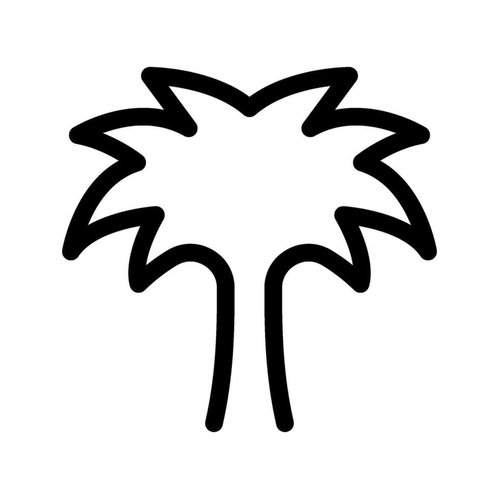 Palm Icon Vector Symbol Design Illustration