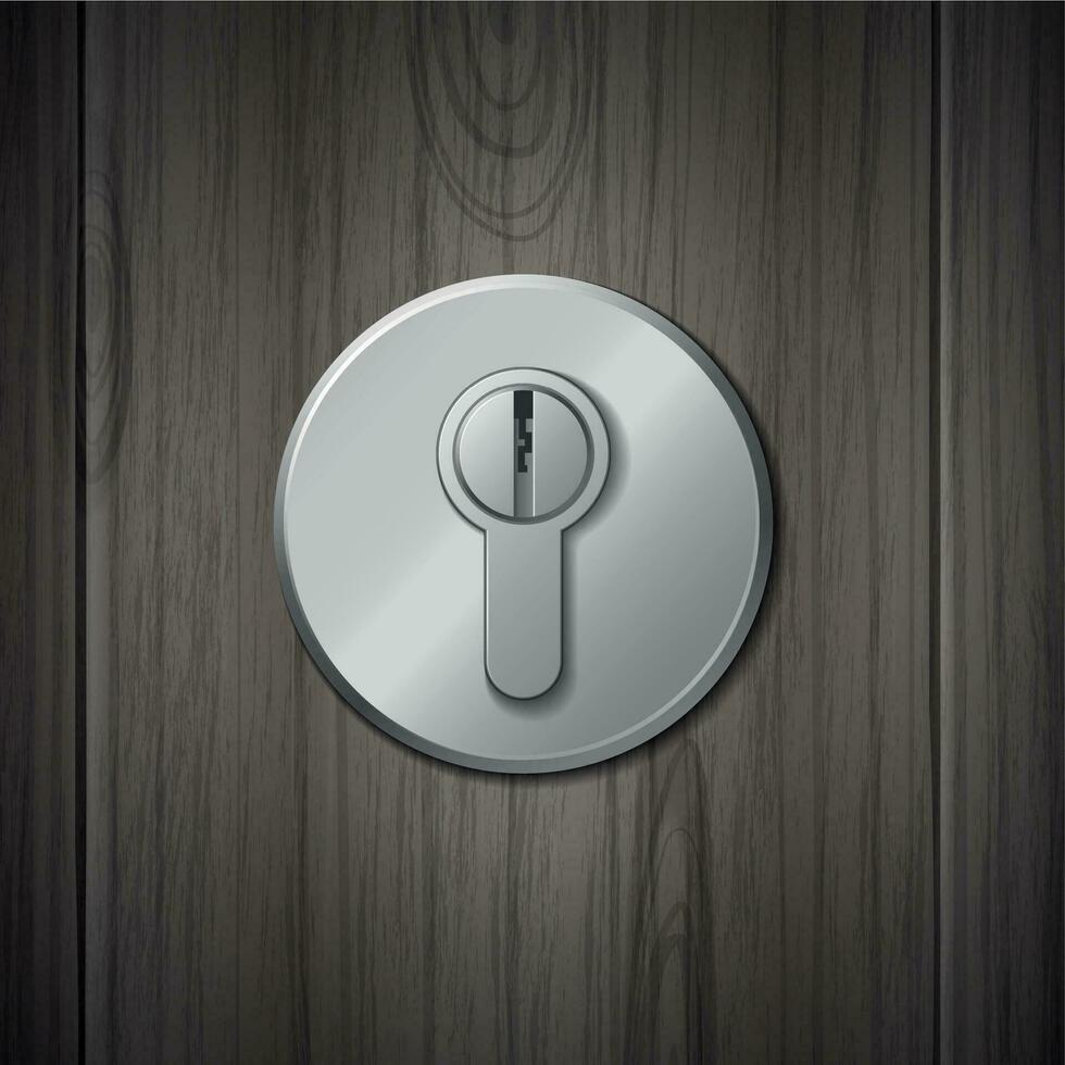 Key Hole Realistic vector