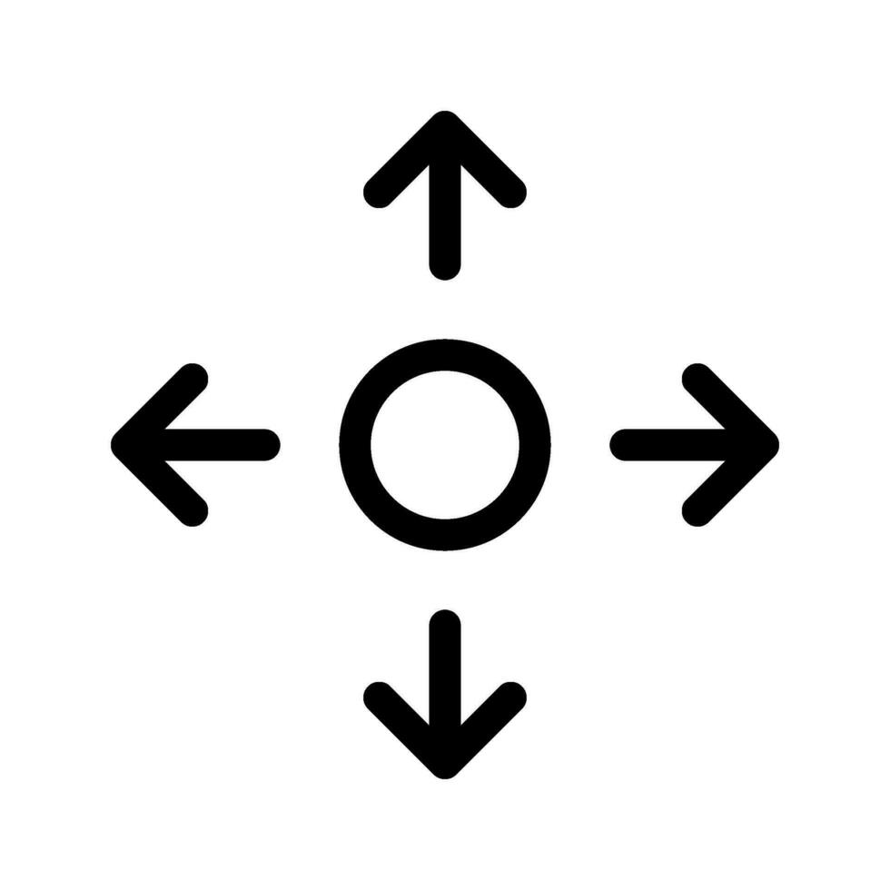 Navigate Icon Vector Symbol Design Illustration