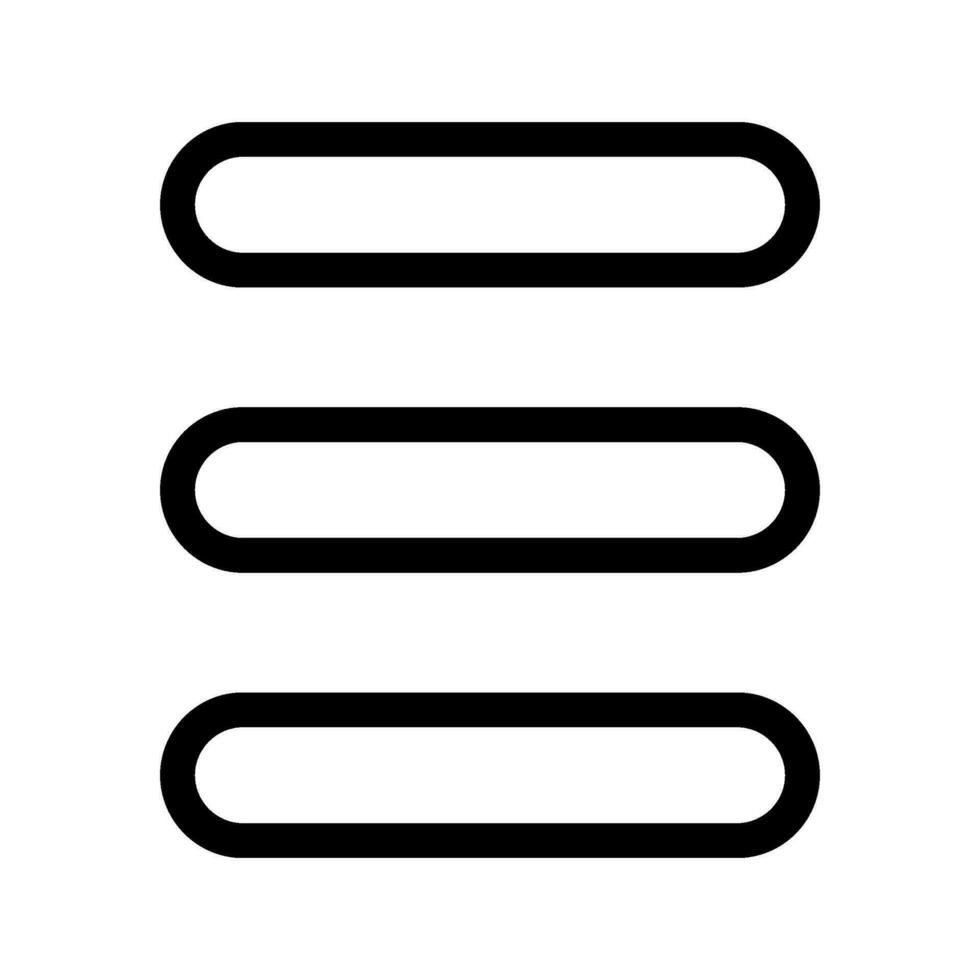 Menu Icon Vector Symbol Design Illustration
