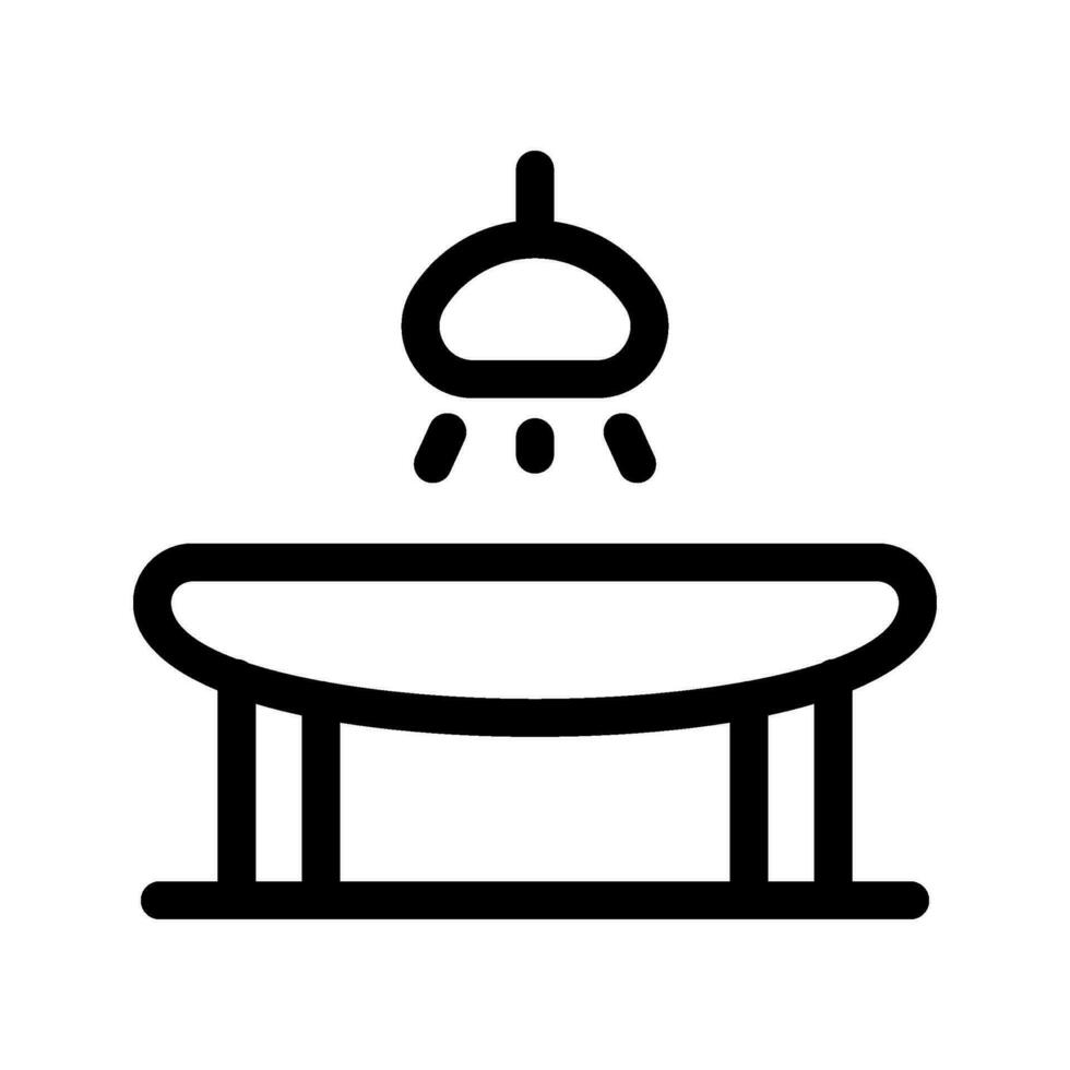 Table Icon Vector Symbol Design Illustration