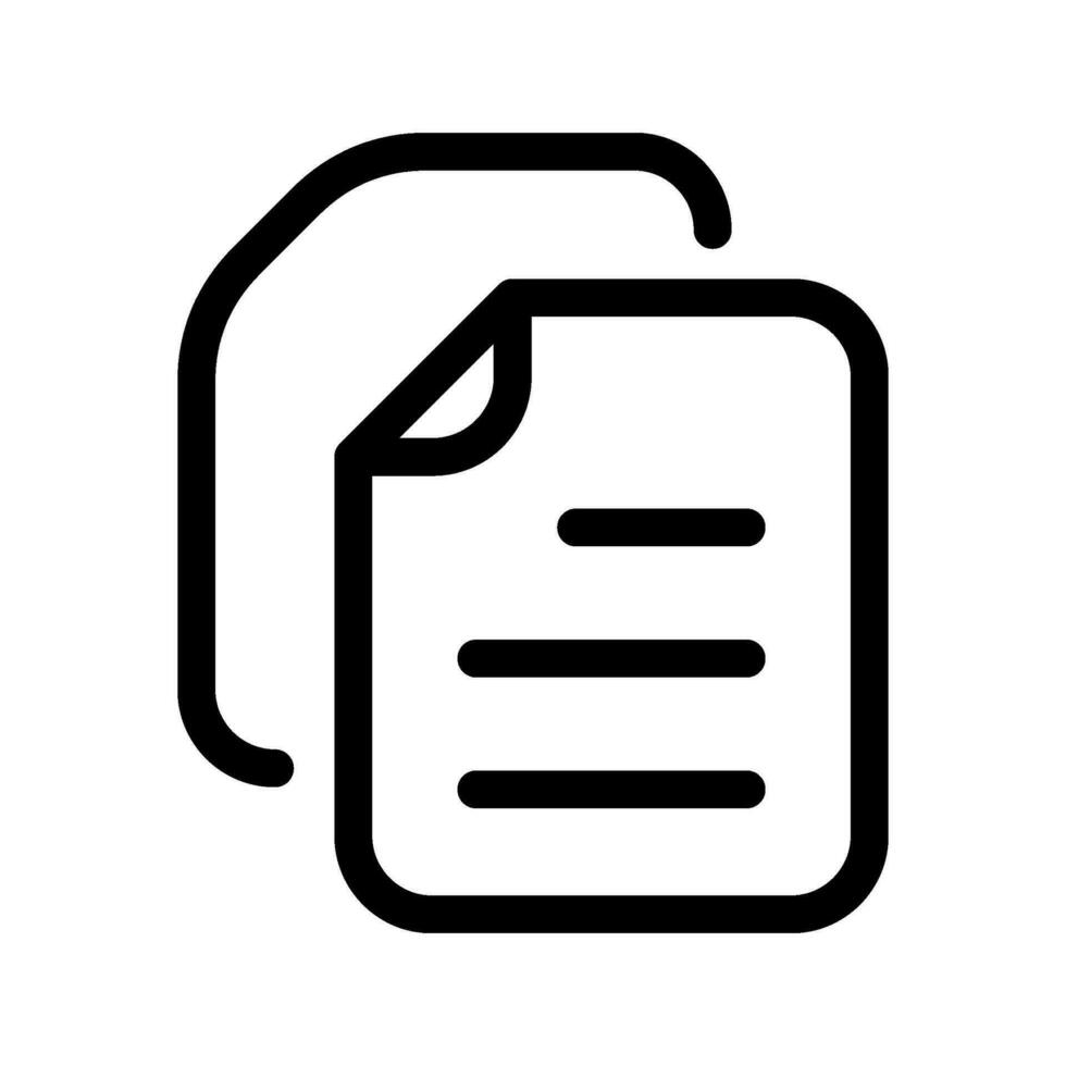 Report Icon Vector Symbol Design Illustration
