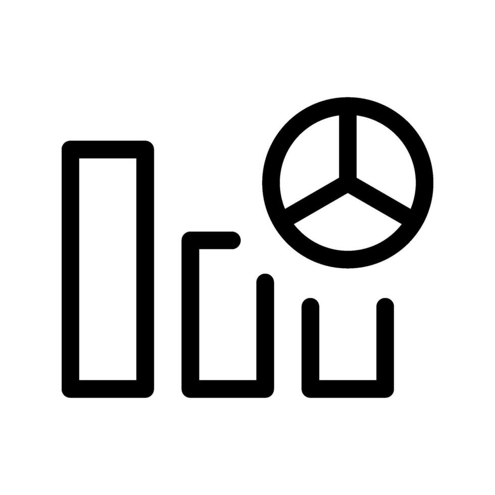 Analytics Icon Vector Symbol Design Illustration