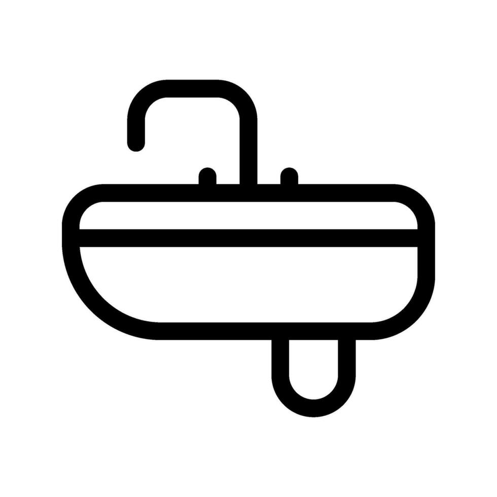 Sink Icon Vector Symbol Design Illustration