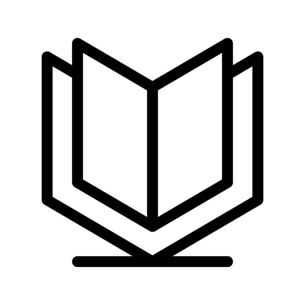 Book Icon Vector Symbol Design Illustration