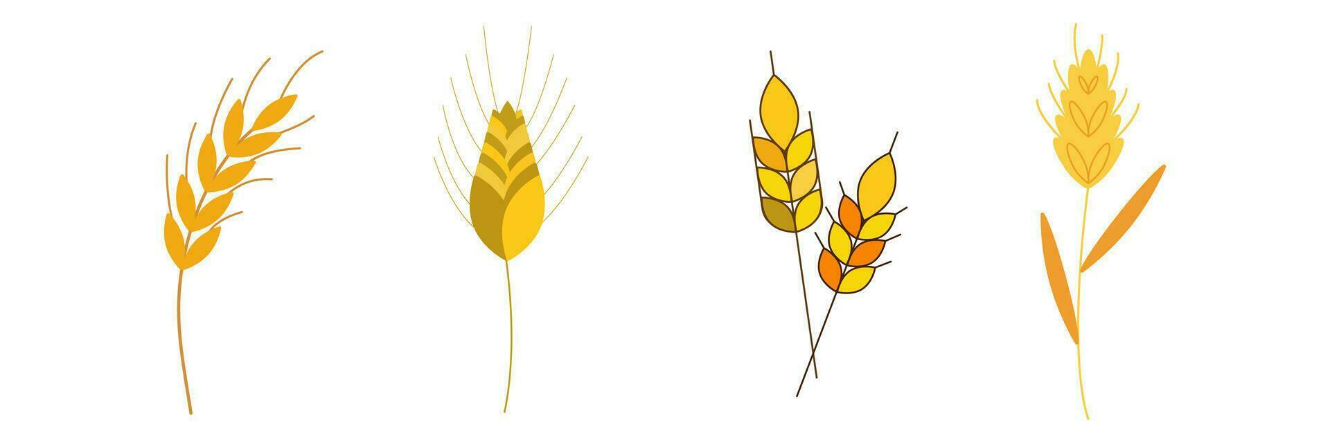 Happy Thanksgiving cereal autumn retro card. Fully editable EPS10 vector. vector
