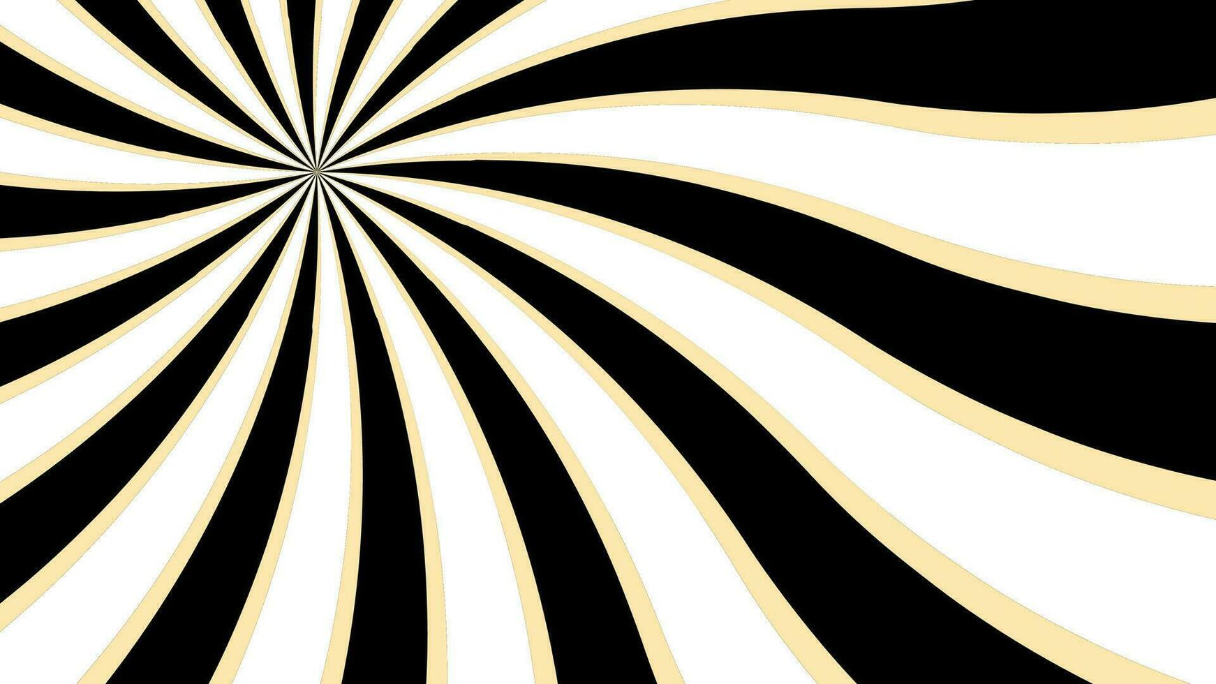 Vector Sunburst Background with colorful rays