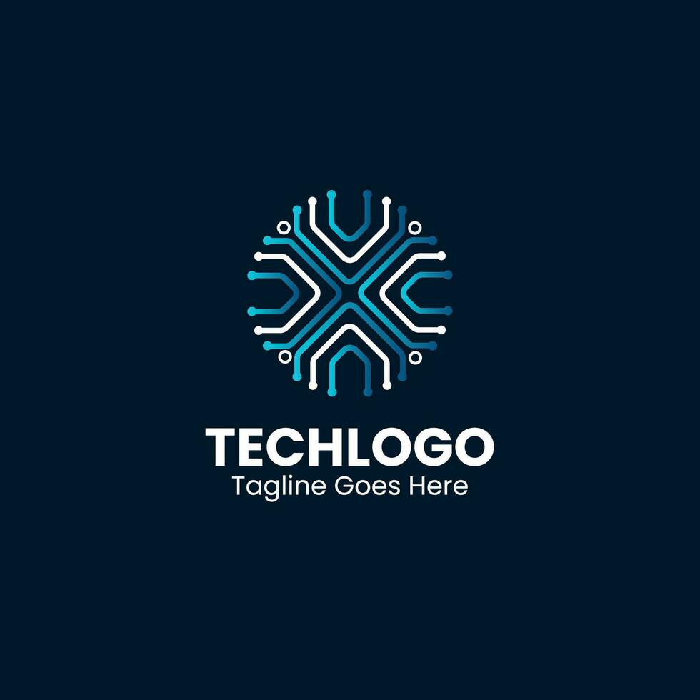 Artificial intelligence ai logo human technology human digital robotics Logo vector
