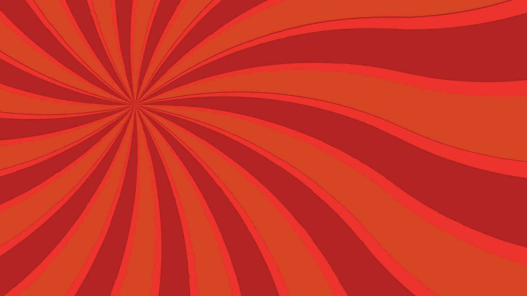 Vector Sunburst Background with colorful rays