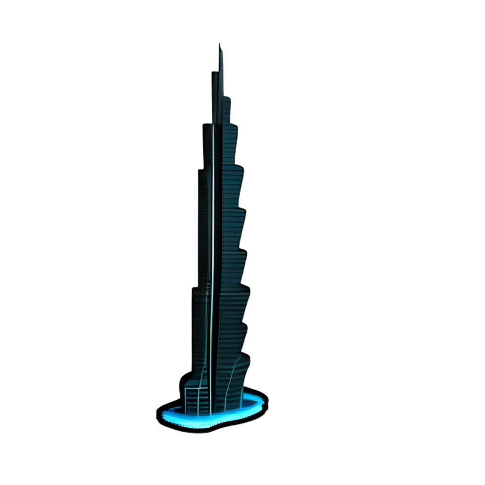 Dubai 3d Rendern Symbol Illustration png