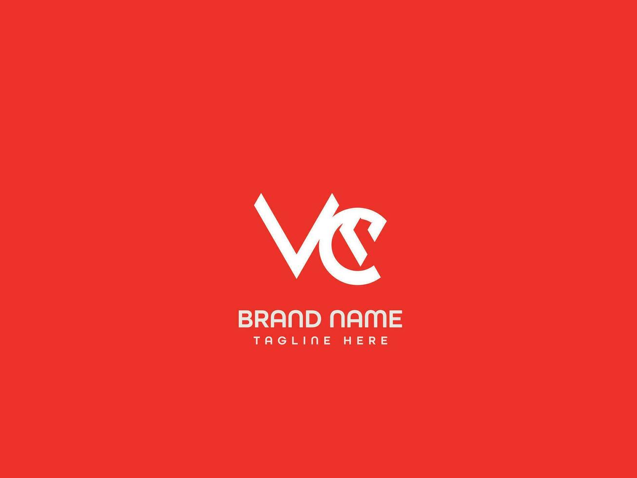 business letter branding logo design vector
