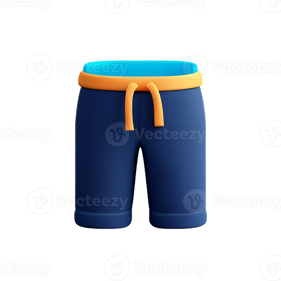 pants 3d rendering icon illustration png