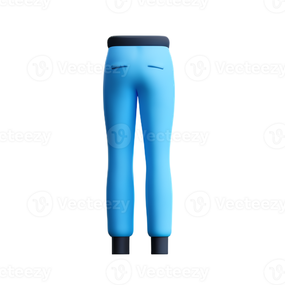 pants 3d rendering icon illustration png