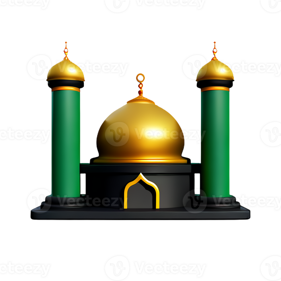 karbala 3d renderen icoon illustratie png