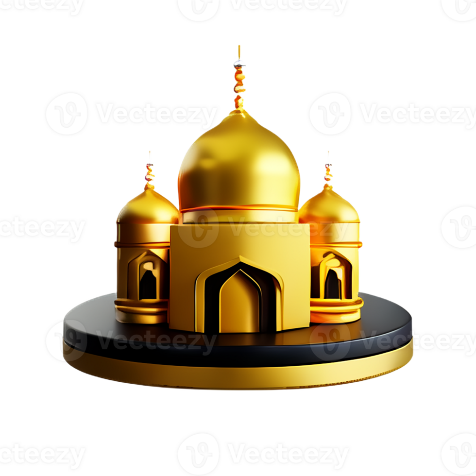 karbala 3d rendering icon illustration png