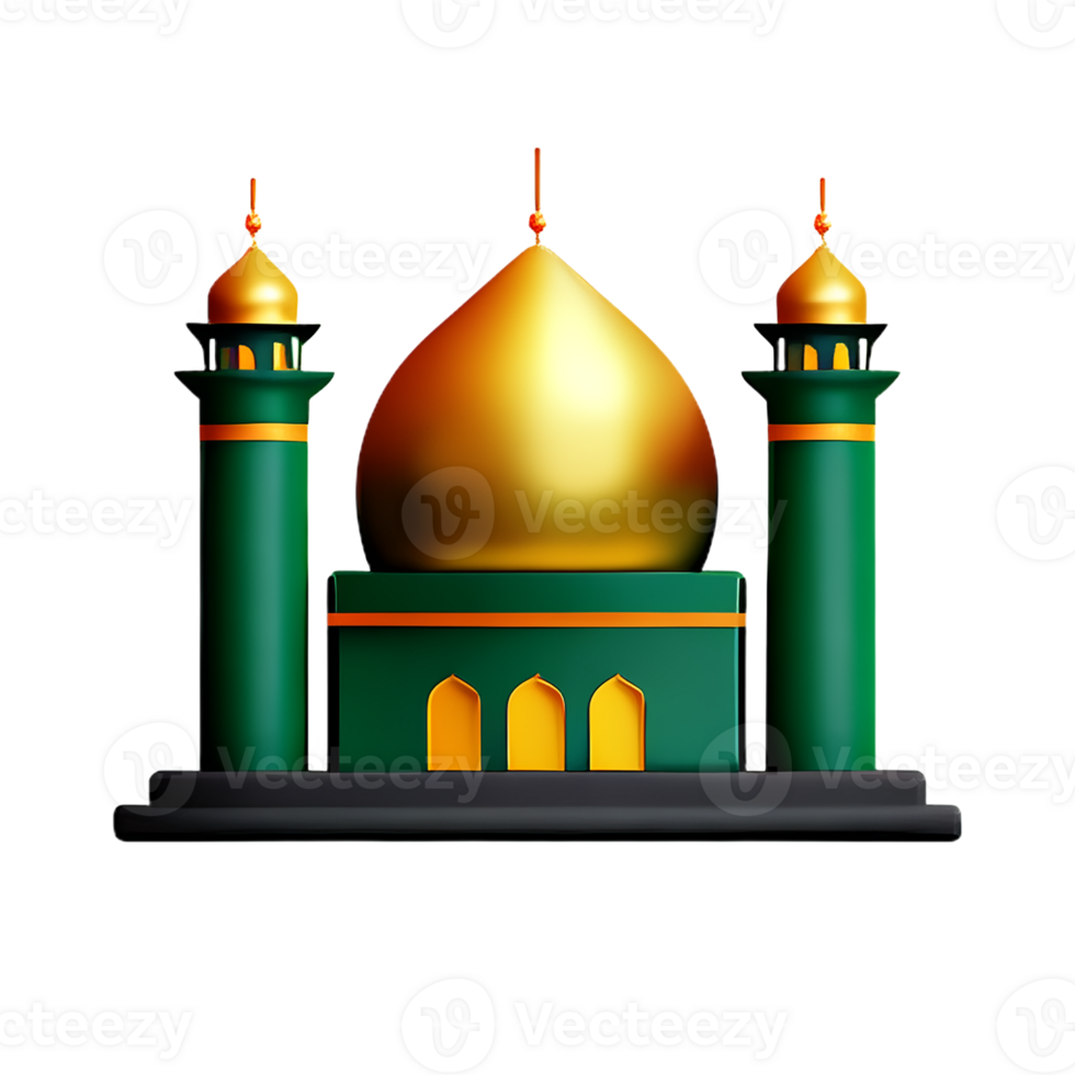 karbala 3d rendering icon illustration png