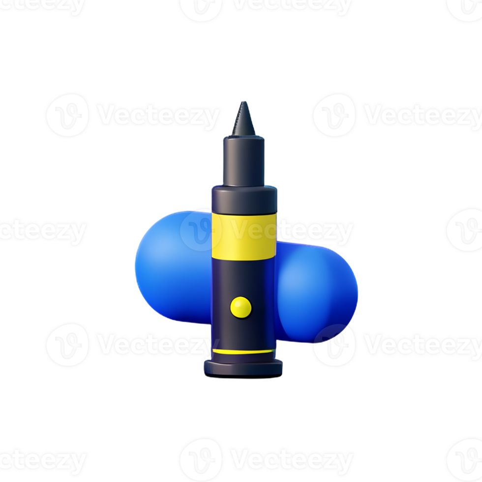 vape 3d rendering icon illustration png