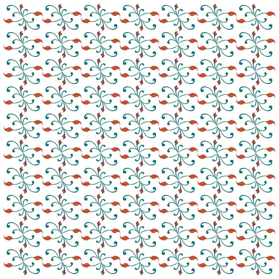 classic background with floral ornament vector