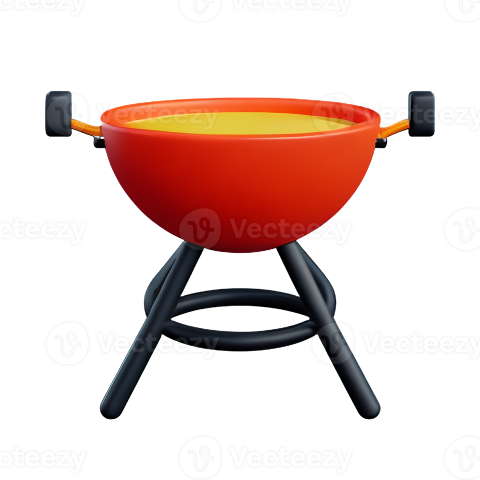 grill 3d rendering icon illustration png