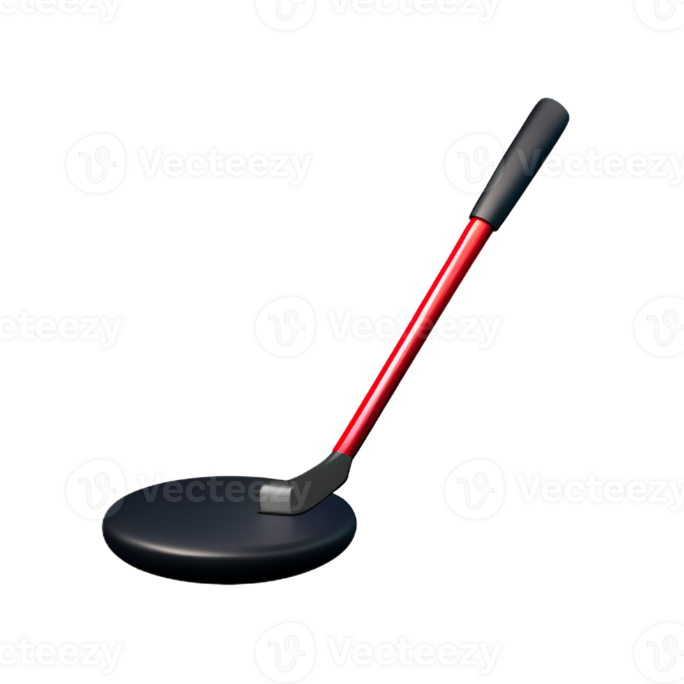 hockey 3d rendering icon illustration png