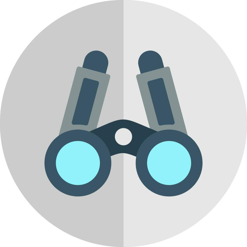 Binoculars Vector Icon Design