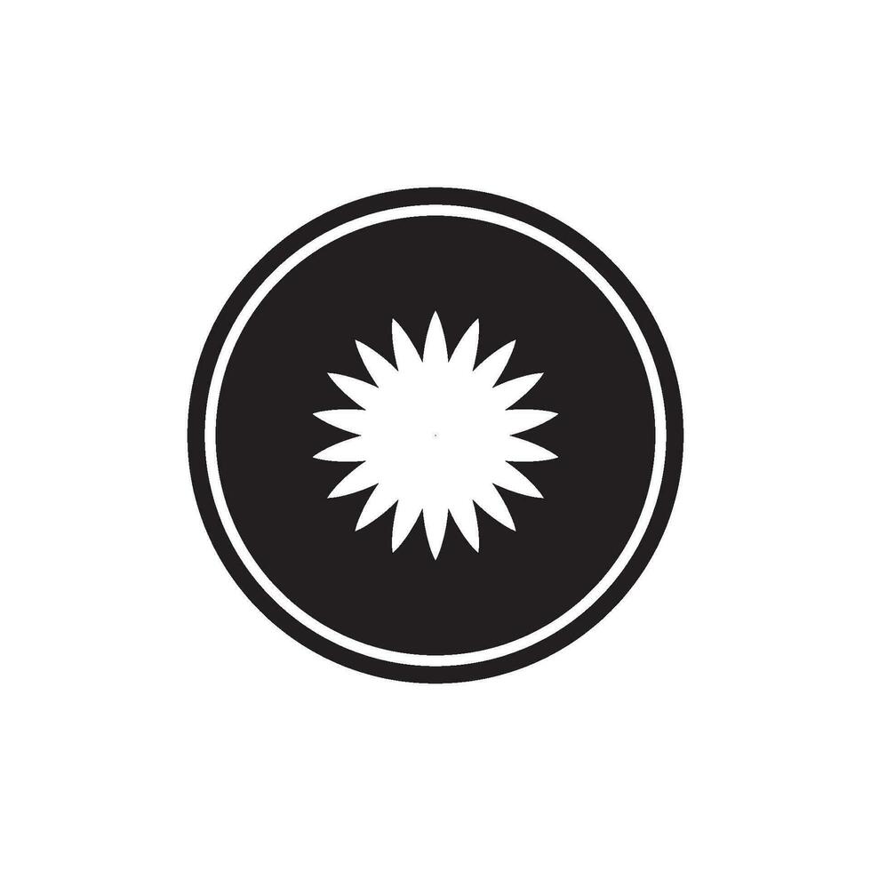 flower icon vector