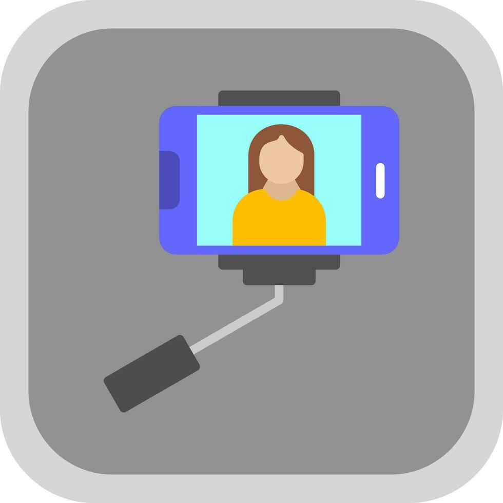 Selfie stick Vector Icon Design